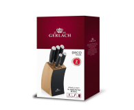 GERLACH Zestaw noży w bloku DECO BLACK 991A 5 elementów - 490035 - zdjęcie 3